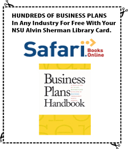 Hundreds of Business Plans from Safari Books online