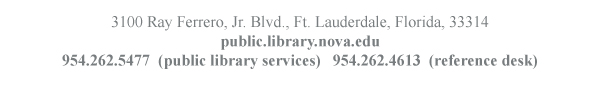 Library address bar