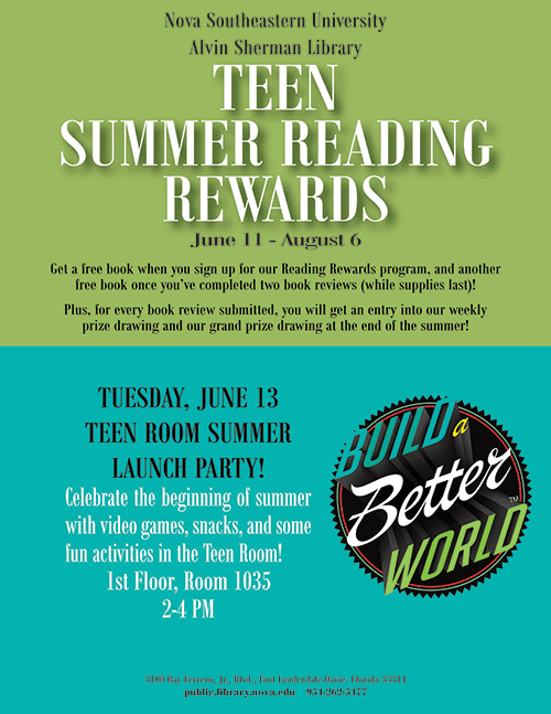 Teen Summer Reading Rewards
